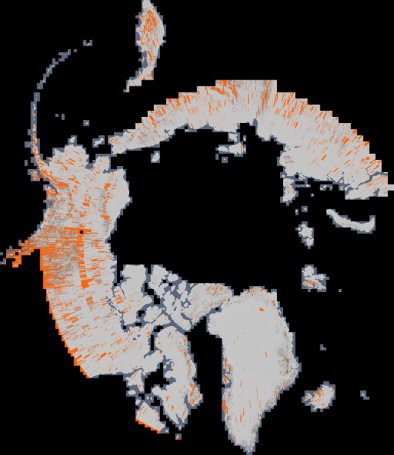 ArcticDEM coverage