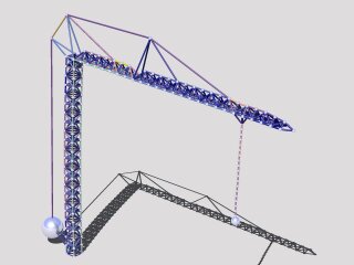 Animation 10: more complex crane model